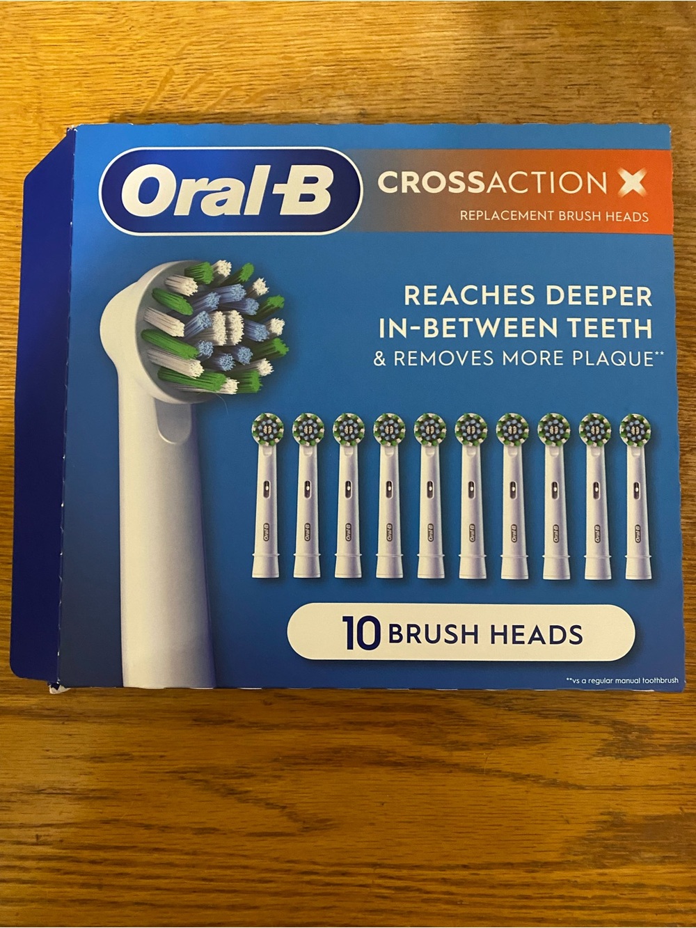 Oral-B Cross Action Replacement Electric Toothbrush Heads